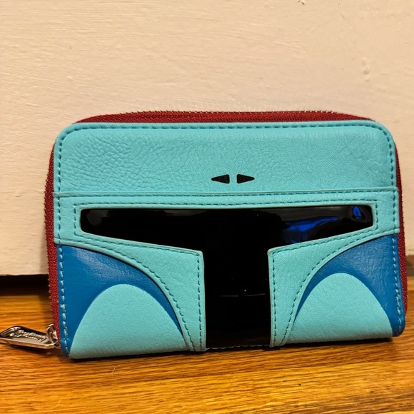 The Loungefly Star Wars: Droids New York Comic-Con Boba Fett Zip Around Wallet - Picture 2 of 4